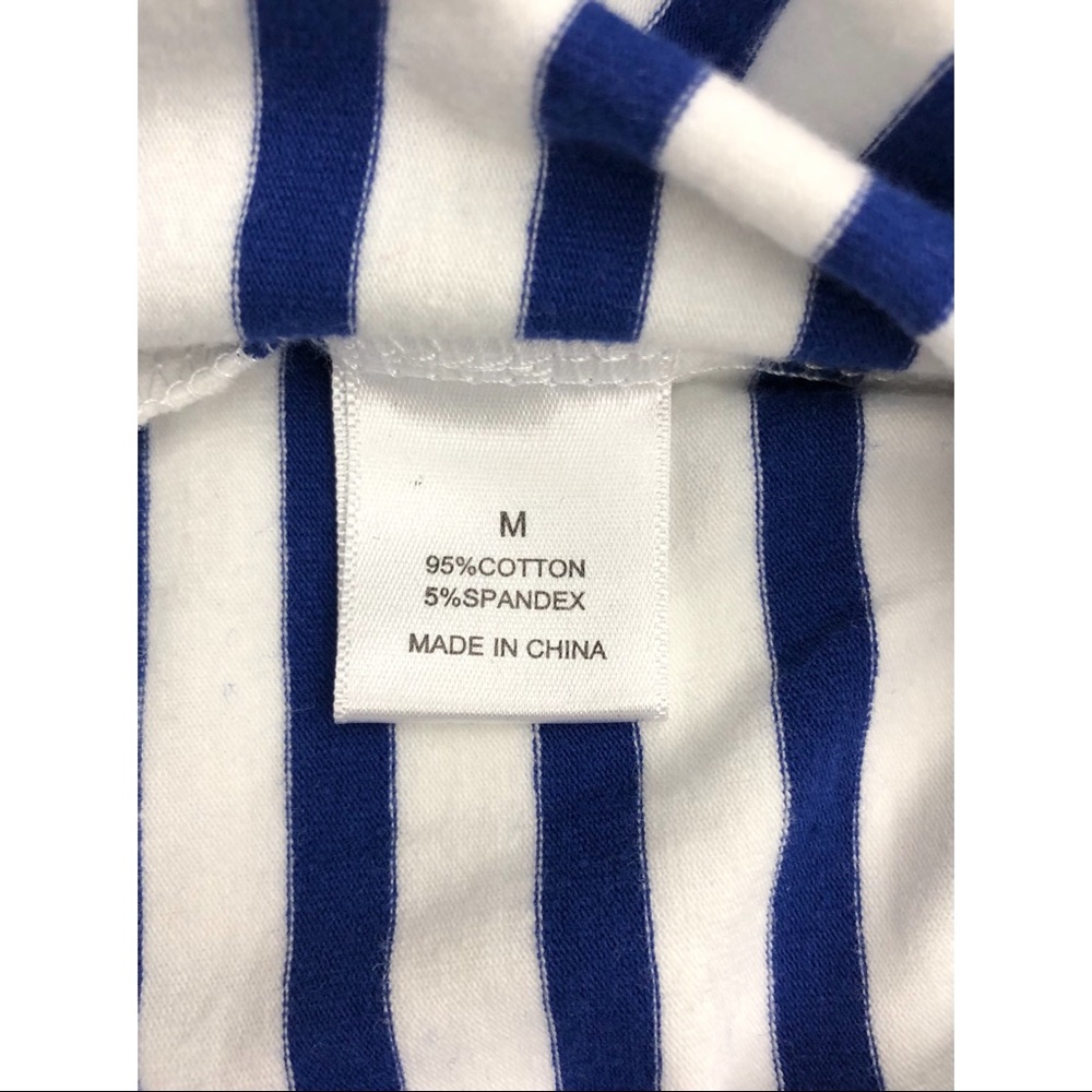 The Vermont Country Store Navy/White Stripe Knit - Picture 13 of 16
